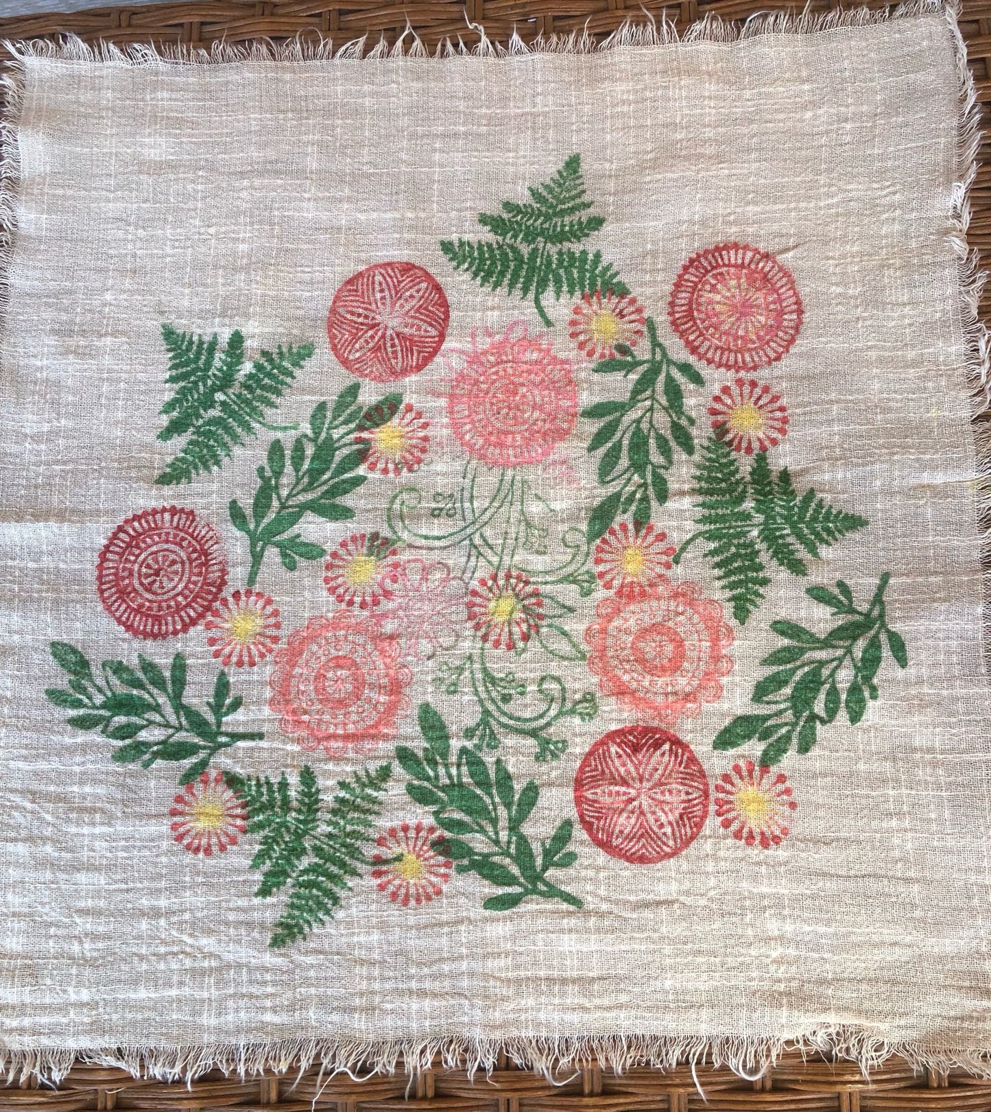 Indian Block Printing Workshop - Sunday 29th June 2025- 2pm - 4.15pm - Honeybourne Village Hall WR11 7RH