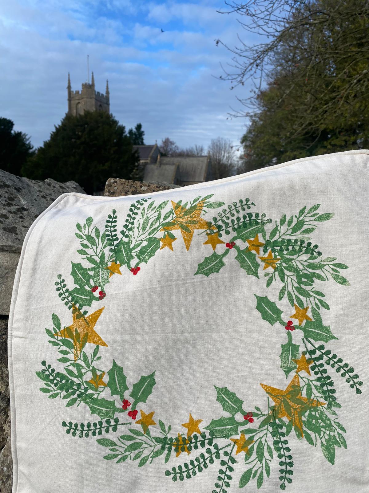 Festive Indian Block Printing Workshop - Friday 21st November - 10.30am - 12.45pm - Brinkworth Village Hall, SN15 5AF