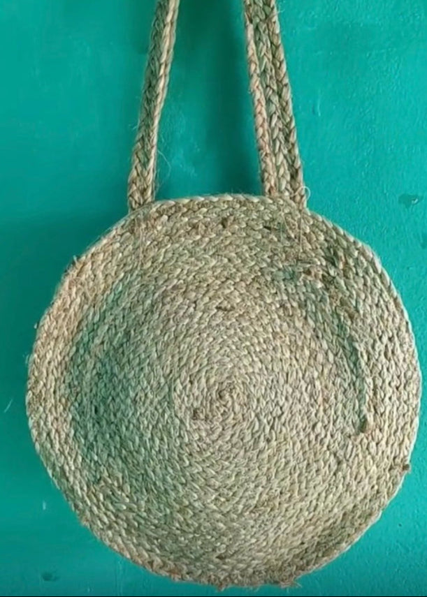 Jute Circular Bag