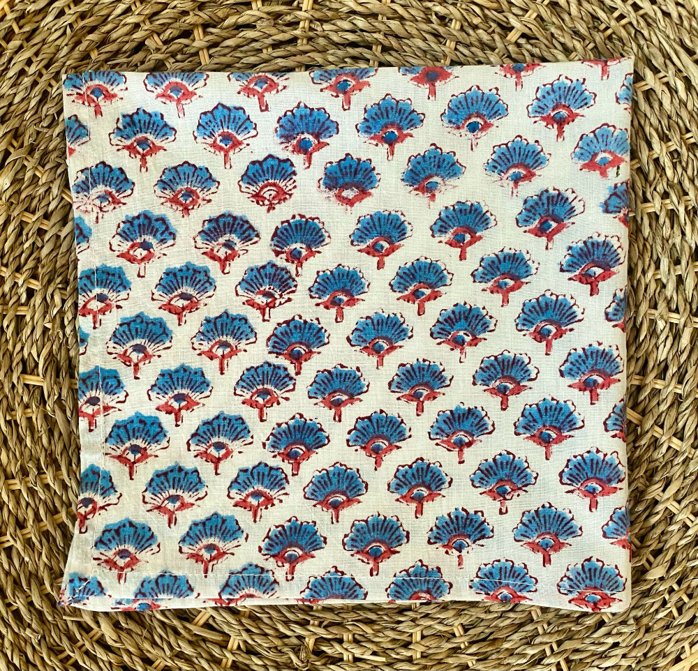 napkin block print