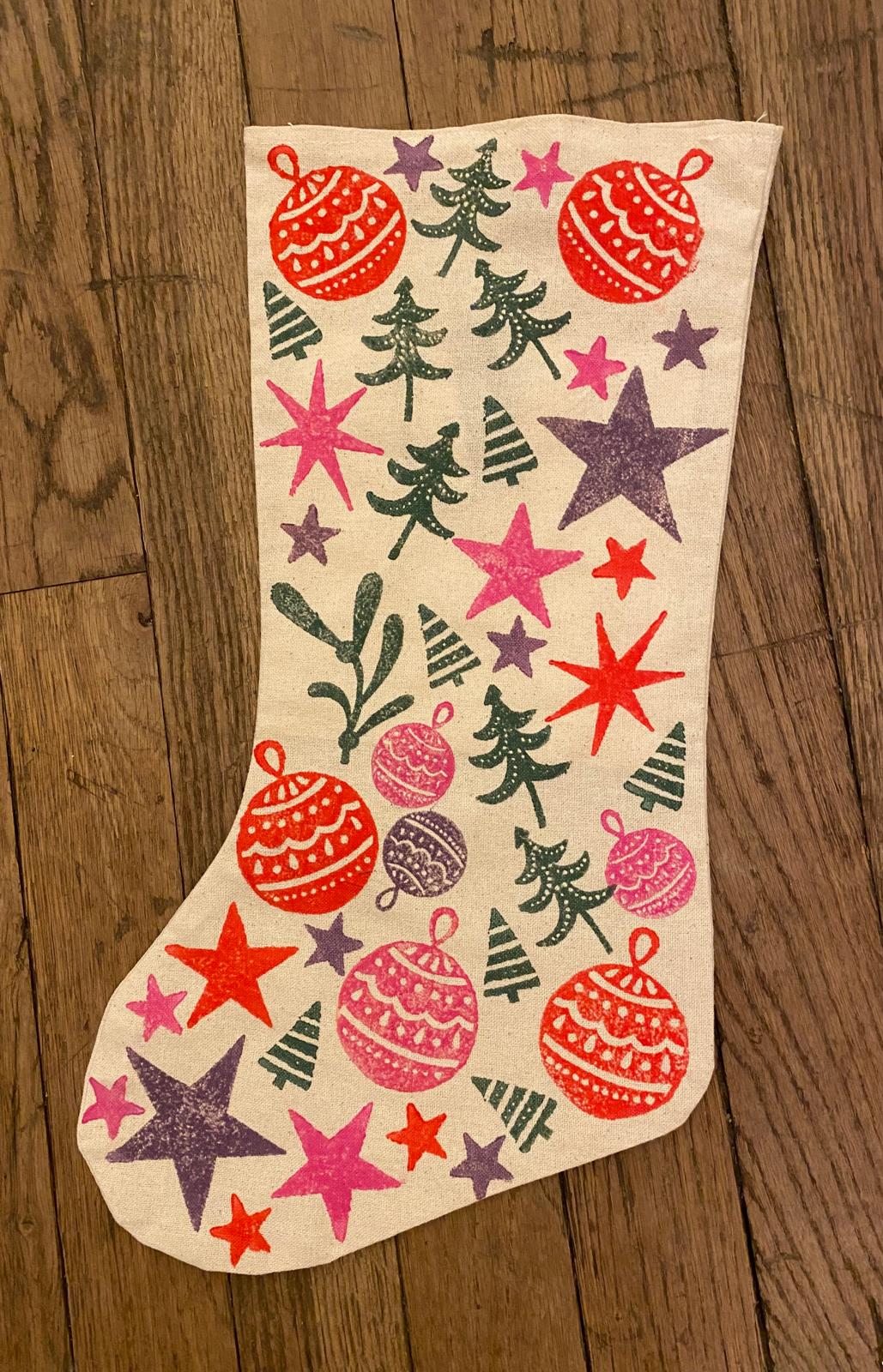 Festive Indian Block Printing Workshop - Friday 21st November - 1.30pm - 3.45pm - Brinkworth Village Hall, SN15 5AF