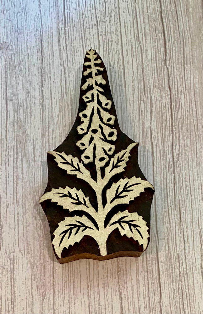 Large Foxglove Block