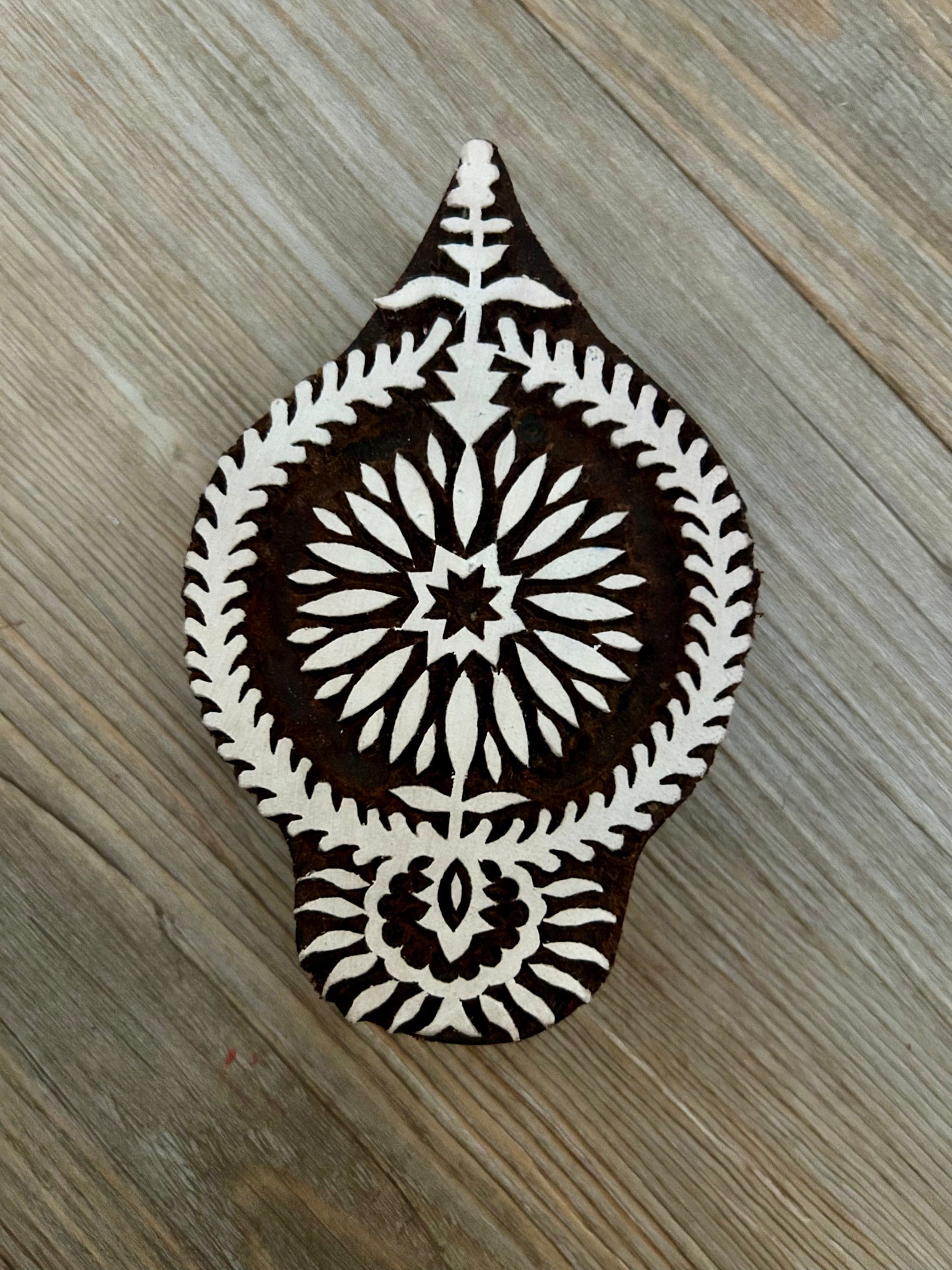 Intricate Mughal inspired block