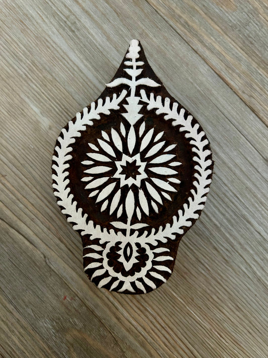 Intricate Mughal inspired block