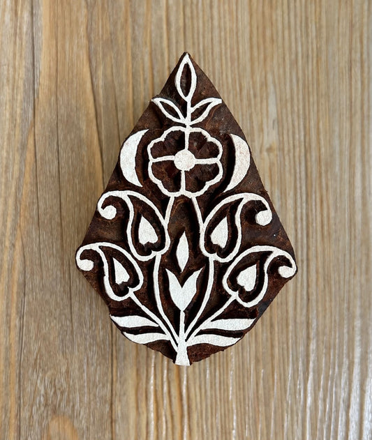 Intricate Stylised Flower Block