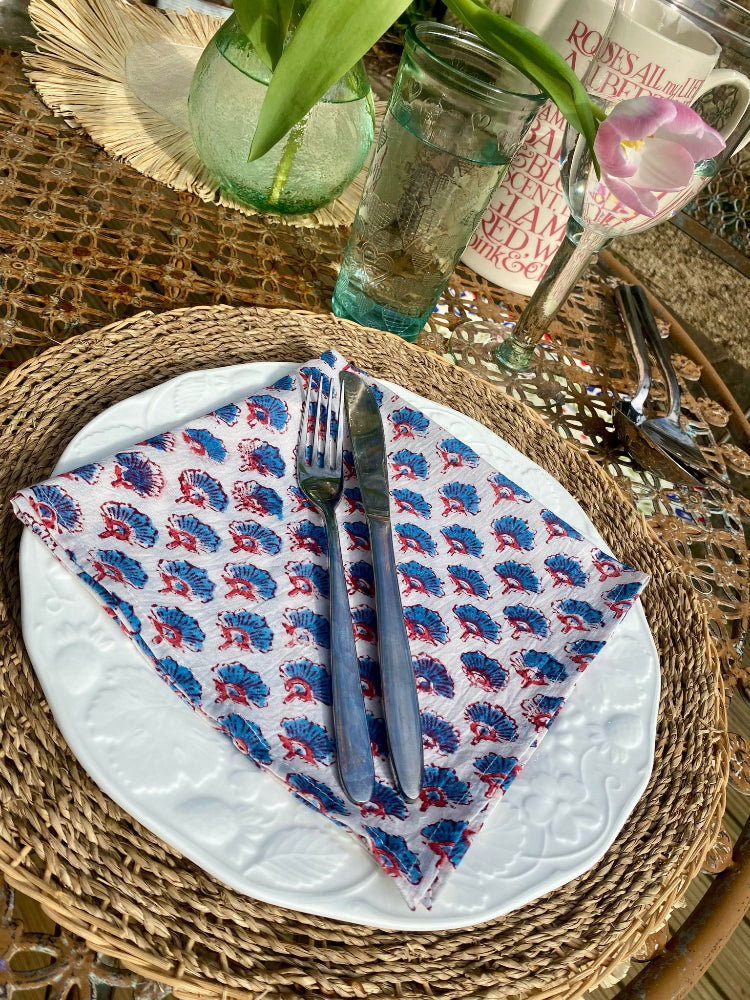 Block Printed Napkin - Rajparna
