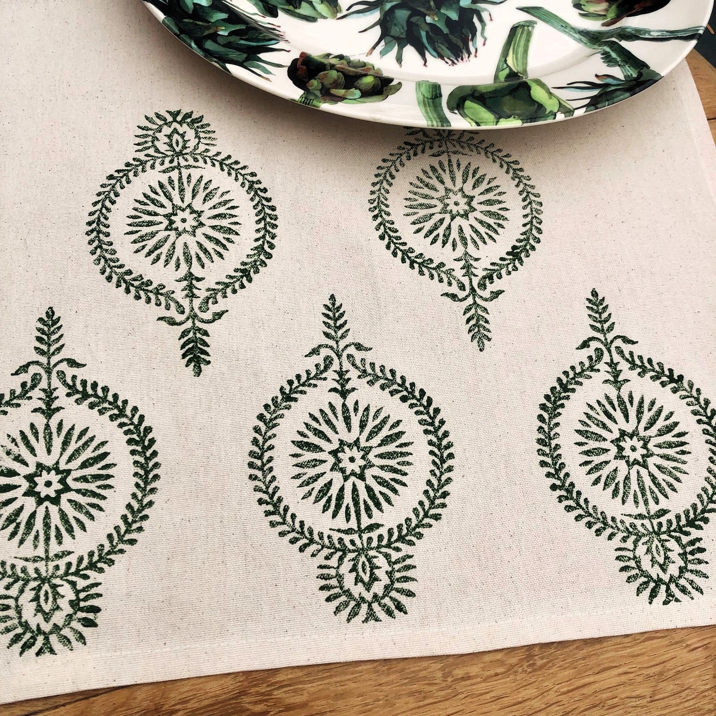 Indian Block Printing Workshop - Sunday 12th April 2026 - 10.30am - 12.45pm - Weston under Penyard Village Hall HR9 7PA