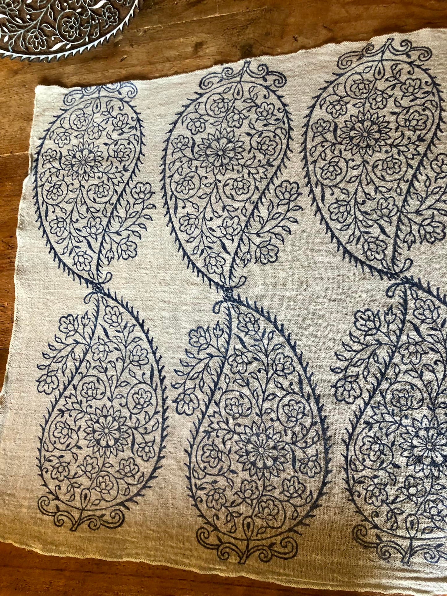 Indian Block Printing Workshop - Friday 11th April 2025 - 11am - 3.15pm - The Michael Herbert Hall, Wilton, SP2 0JS