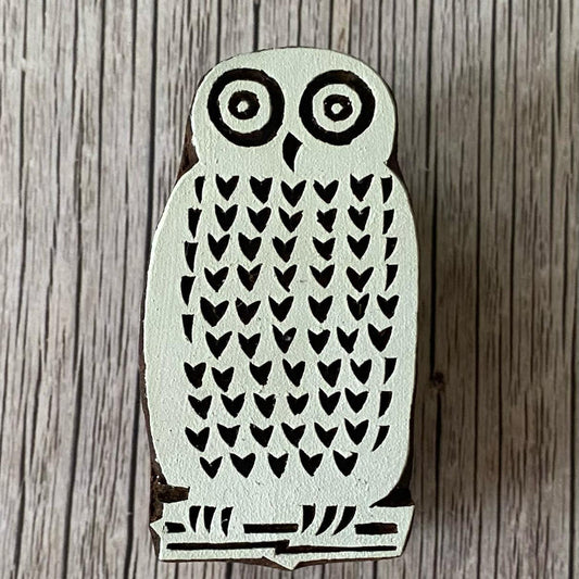 Owl Block Graphics Blocks – Art of Jaipur